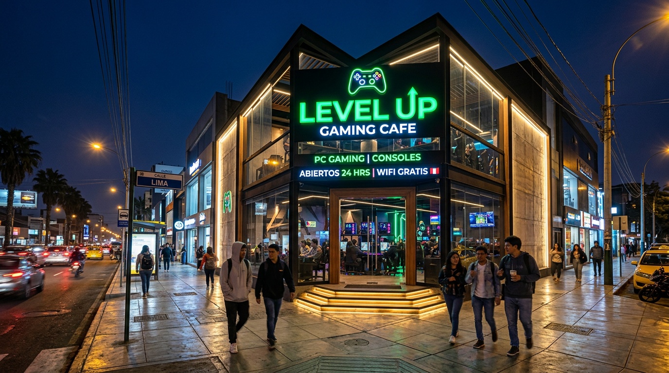 Exterior coffeegaming Surco
